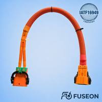 Kabel Sambungan Busbar Tugas Berat Arus Besar Isolasi PVC Tembaga Crimp Ultrasonik untuk Sistem Penyimpanan Energi