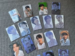 Bán buôn tùy chỉnh Kpop tim <span class=keywords><strong>photocards</strong></span> Holographic bưu thiếp cho bộ sưu tập giấy thủ công mỹ nghệ - Product Image 5