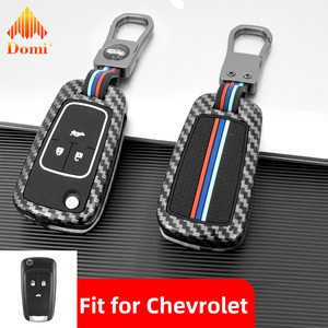 Funda de Lujo para Llave de Coche de Fibra de Carbono, Carcasa para Chevrolet Chevy Cruze Trax Cavalier <span class=keywords><strong>Onix</strong></span> Plus, para Buick Excelle GT - Product Image 1