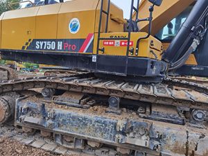 Excavadora SANY SY750 usada en venta, buen estado, segunda mano, excavadora grande para minería, máquina de servicio pesado a bajo precio. - Product Image 4