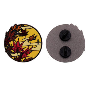 Çiçek toptan özelleştirilmiş sert emaye pimleri çinko alaşım buket altın kaplama yaka iğneler sevimli rozeti hediyeler - Product Image 5