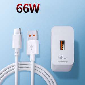 <span class=keywords><strong>Cargador</strong></span> de pared de viaje <span class=keywords><strong>original</strong></span>, de 66W <span class=keywords><strong>cabezal</strong></span> de carga, <span class=keywords><strong>cargador</strong></span> de carga súper rápido con pantalla máxima para Huawei Mate 30Pro, adaptador de corriente - Product Image 2