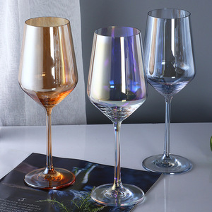 Copas de vino de colores, color gris, arcoíris, ámbar, champán, flauta de cristal para fiesta de boda, hecho a mano, venta <span class=keywords><strong>directa</strong></span> de fábrica - Product Image 5