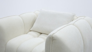 Friendly Cloud Fleece Modular <b>Sofa</b>, <b>Foldable</b> Convertible Couch with 1-Year Warranty for Small Space Multi-Scene Use - Product Image 3