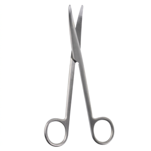 Tijeras Quirúrgicas Rectas con Punta Roma, Acero Inoxidable, Instrumento Manual, Certificación CE Clase I, Cirugía General - Product Image 1
