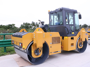 เครื่องบดอัดดินแบบยืดหยุ่น 10 ตัน รุ่น XD103 ลูกกลิ้งคู่ สำหรับงานก่อสร้างถนน - Product Image 3