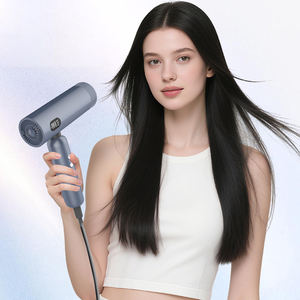 Secador de Pelo Iónico Plegable Mini de Alta Velocidad, 110000 RPM, Flujo de Aire Potente, Doble Voltaje, Mercado Global de Fábrica, Marca Privada Personalizada - Product Image 1