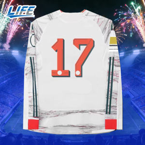 Camiseta de Fútbol de Manga Larga con Diseño del Bayern de Múnich 25/26, Estilo Visitante, Personalizable, Versión para Fanáticos y Jugadores, Transpirable y que Absorbe la Humedad, Bundesliga - Product Image 1