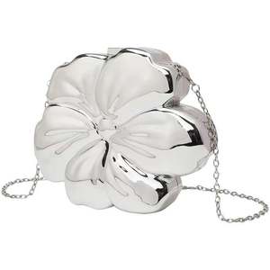 Bolsos de Noche con Forma de Corazón y Pedrería para Mujer, Bolso de Mano de Cristal Dorado para Fiesta de Graduación - Product Image 3