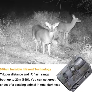 1080P 비디오 야생 동물과 중국에서 게임 사냥을위한 야외 숲 트레일 카메라와 미니 야생 동물 카메라