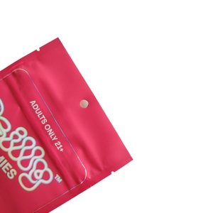 Sourcepack tùy chỉnh Ziplock Logo Mylar resealable túi in túi zip với nhựa đứng cho ăn được bao bì siêu thị sử dụng - Product Image 5