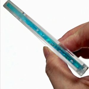 UV Printed <b>Plastic</b> Keyring Custom Oil Floating Acrylic <b>Block</b> Liquid Keychain - Product Image 5