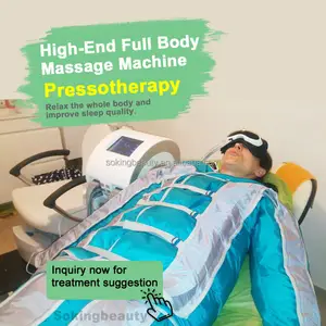 2024 Professionele Pressotherapie Presoterapie Lymfedrainage Massage Machine