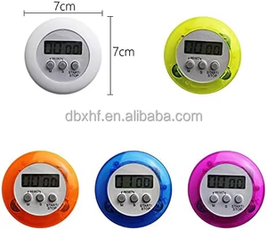 Grosir jam Alarm listrik Mini bentuk bulat, <span class=keywords><strong>Timer</strong></span> dapur untuk memasak tampilan LED penghitung mundur jam Alarm <span class=keywords><strong>Timer</strong></span> Digital - Product Image 6