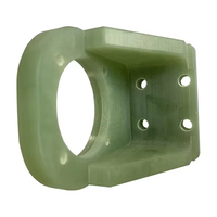 Maquinaria de repuesto OEM, fresado de plástico Peek de 5 ejes, pieza de aluminio mecanizada, servicio personalizado de alta precisión, piezas de mecanizado CNC