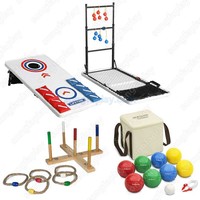 Jeu de lancer de balles et d'échelle en PVC pour l'extérieur, idéal pour les fêtes, festivals sportifs, activités de team building, aires de jeux et parcs sportifs