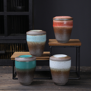 Tazas de Cerámica Estilo Zen Asiático <span class=keywords><strong>2023</strong></span>, 170 ml, Ecológicas, para Café, Té y Agua, para Regalo Personalizado - Product Image 1