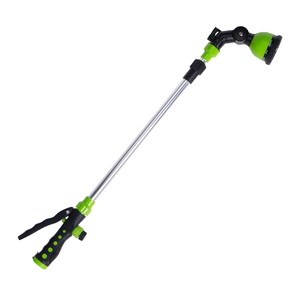 Varilla de Riego Ajustable con 9 Patrones de Rociado, Control de Flujo con el Pulgar, Varilla Telescópica para Jardín, Boquilla de Largo Alcance para Regar Plantas - Product Image 1