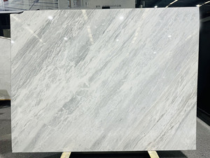 Dalles de marbre blanc Boya en gros, découpées sur mesure, polies, pour comptoirs de cuisine, murs et sols - Product Image 2