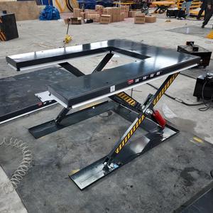 Plataforma Elevadora Hidráulica Estacionaria en Forma <span class=keywords><strong>de</strong></span> U <span class=keywords><strong>de</strong></span> Perfil Ultrabajo para Carga y Descarga <span class=keywords><strong>de</strong></span> Palés en Almacenes - Product Image 5