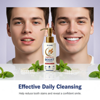 Fabricant OEM de dentifrice blanchissant anti-taches de fumée pour fumeurs, saveur menthe fraîche, format standard pour adultes