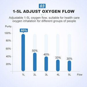 PSA Medical Home Oxigen Generator Machine Facilities 5l Consentrador Porttil <span class=keywords><strong>De</strong></span> <span class=keywords><strong>Oxigeno</strong></span> <span class=keywords><strong>Medicinal</strong></span> Portable Oxygen Concentrator - Product Image 5