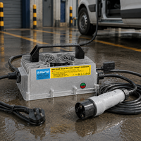 Cargador de Batería Inteligente LiFePO4 de 19S 69.35V 12A para Bicicleta Eléctrica de 60V, Scooter, Motocicleta, ATV, Estación de Carga, Suministro OEM
