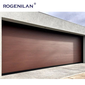 Rogenilan Villa Porte de garage commerciale rapide enroulable Grain de bois Volet roulant électrique Portes roulantes rapides - Product Image 5