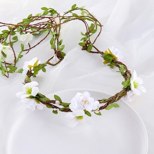 <span class=keywords><strong>Couronne</strong></span> <span class=keywords><strong>de</strong></span> <span class=keywords><strong>fleurs</strong></span> artificielles pour mariée, serre-tête, accessoire capillaire, guirlande florale, <span class=keywords><strong>couronne</strong></span> halo, best-seller - Product Image 6