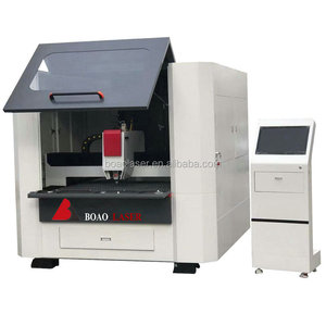 BOAO Silver Gold Laser Cutter equipment 1mm 2mm 3mm sheet metal cnc high precision fiber jewelry laser cutting machine price - Product Image 1