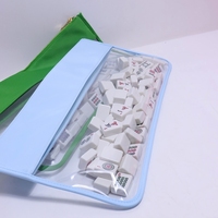 Sac personnalisé pour tuiles de Mahjong avec nom sur mesure, grande pochette de rangement pour Mahjong, organiseur de voyage, sac pour tuiles de Mahjong pour les mères passionnées de Mahjong