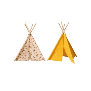XR Accessori per Casa delle Bambole in Tessuto Fatti a Mano, <span class=keywords><strong>Mini</strong></span> Tenda Simulata, Oggetti in Miniatura per Scenari, Giocattoli per Campeggio e Picnic - Product Image 5
