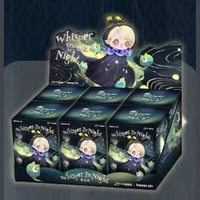 NOUVEAU 100% Original Impopo Pix Whisper in Night Series Blind Box Figurine Anime en PVC Décoration Maison Collection Cadeau d'Anniversaire