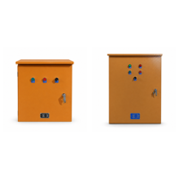 Boîtier de commande de pompe à eau temporaire IP44 380V triphasé pour chantier de construction, OEM personnalisé, multi-tension disponible
