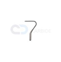 Herramientas de recorte de cerámica de carburo YG8 avanzadas tipo raspador para corte, pulido y recorte industrial