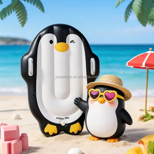 Planche de <span class=keywords><strong>surf</strong></span> gonflable Joyee, nouveau design, mignonne, en forme de requin, de canard ou de <span class=keywords><strong>pingouin</strong></span>, portable, de haute qualité, pour enfants, pour les sports nautiques d'été - Product Image 1