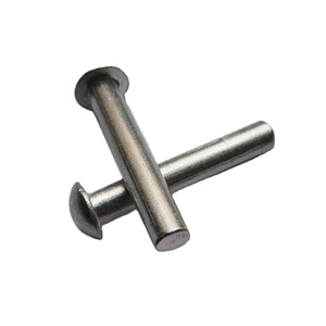 Rivets en acier inoxydable DIN 660 fabriqués en Chine, rivets à tête ronde, rivets en cuivre massif - Product Image 1