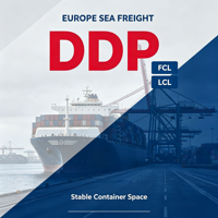 Transitaire maritime porte-à-porte DDP pour services de conteneurs FCL et LCL avec destinations en Europe (FR/DE/ES)