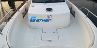 Rassemblement Sport Yacht 40 pieds Bateau de pêche en fibre de verre à vendre