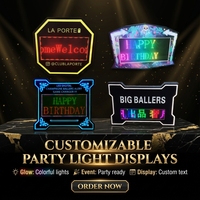 Présentoir de Bouteilles LED Personnalisé de Luxe avec Texte Programmable Défilant, Tableau de Service VIP pour Boîtes de Nuit, Bars, Lounges, Anniversaires