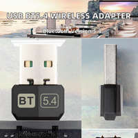 Adaptateur USB BT5.4 externe pour PC, haut-parleur, souris sans fil, clavier, récepteur audio musical, émetteur, sans pilote