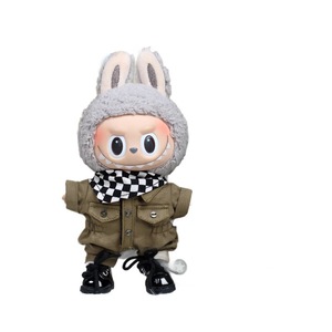 Tenue de poupée Labubu style militaire, combinaison de travail, accessoire en peluche unisexe de 17 cm pour les 8-13 ans - Product Image 5