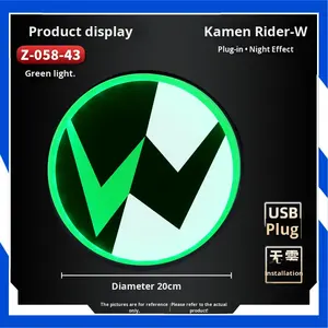 Base de Exhibición con Iluminación USB de 20 cm para Kits de Modelos <span class=keywords><strong>Gundam</strong></span>, Figuras de Anime, Figuras de Acción, Estatuas Coleccionables, Soporte de Efectos Especiales, al por Mayor - Product Image 6