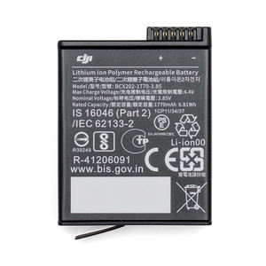 Batería <span class=keywords><strong>Osmo</strong></span> Action Extreme <span class=keywords><strong>Plus</strong></span> de 34g y 1950 mAh para Cámara <span class=keywords><strong>Osmo</strong></span> Action 6/5 Pro/4/3, Accesorio - Product Image 1