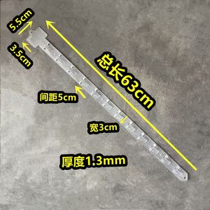 12 <b>Hook</b> Retail Hanging Display Plastic Merchandising <b>Clip</b> Strip - Product Image 4