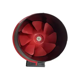 Low noise axial mixed air flow centrifuge ventilation 128w exhaust jet silent plastic speed ducted fans