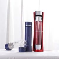 Fabricant d'eau pétillante gazéifiée personnalisée de 425g CO2 0,6 L approuvé par le LFGB avec bouteille en PET de 60L pour hôtel, usage extérieur et domestique