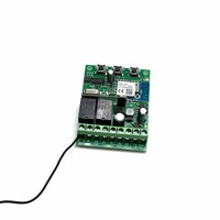 Récepteur WIFI Tuya 2 relais 7-32V pour porte, récepteur 433 MHz