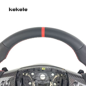 Haute qualité pour <span class=keywords><strong>Jaguar</strong></span> tout cuir volant en Fiber de carbone adapté F-PACE <span class=keywords><strong>E</strong></span>_PACE F-<span class=keywords><strong>TYPE</strong></span> toutes les séries prise en charge personnalisation - Product Image 2