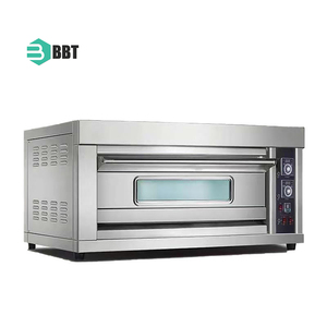เตาอบเบเกอรี่อุตสาหกรรมเชิงพาณิชย์ ใช้แก๊ส 220V สแตนเลส 3 ชั้น 6 ถาด สำหรับอบพิซซ่าและขนมปัง ใช้ในร่ม มือสอง - Product Image 3
